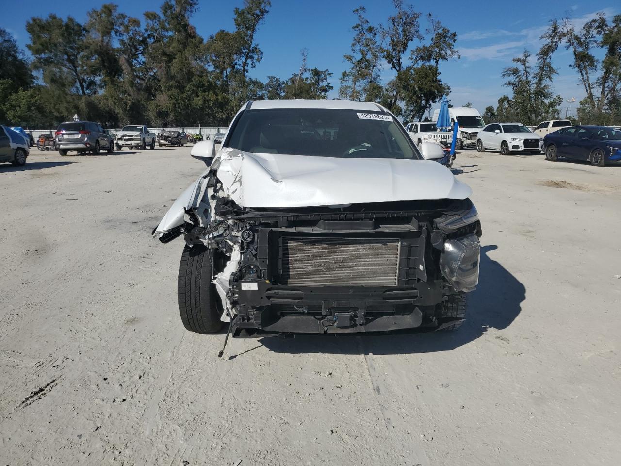 2020 Hyundai Santa Fe VIN 5NMS23AD0LH252521 Copart auction photo, frame damage / front end damage thumbnail 5