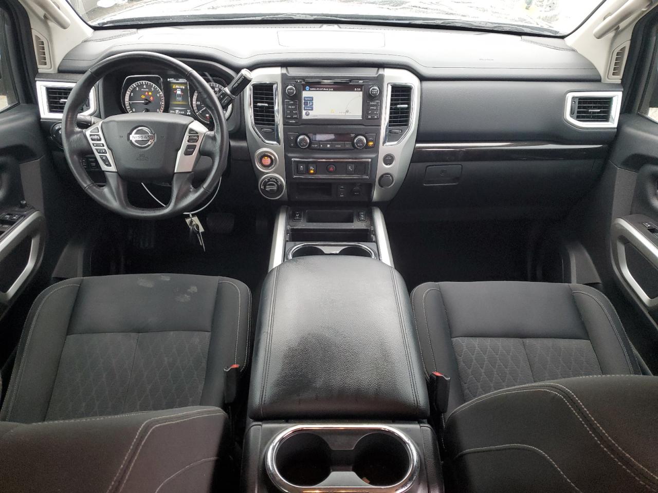 2018 Nissan Titan VIN 1N6AA1E55JN547472 Copart auction photo, rear end damage thumbnail 8
