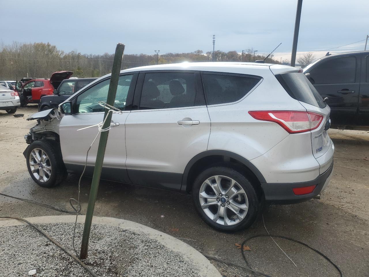 2013 Ford Escape VIN 1FMCU0H90DUC43578 Copart auction photo, front end damage thumbnail 2