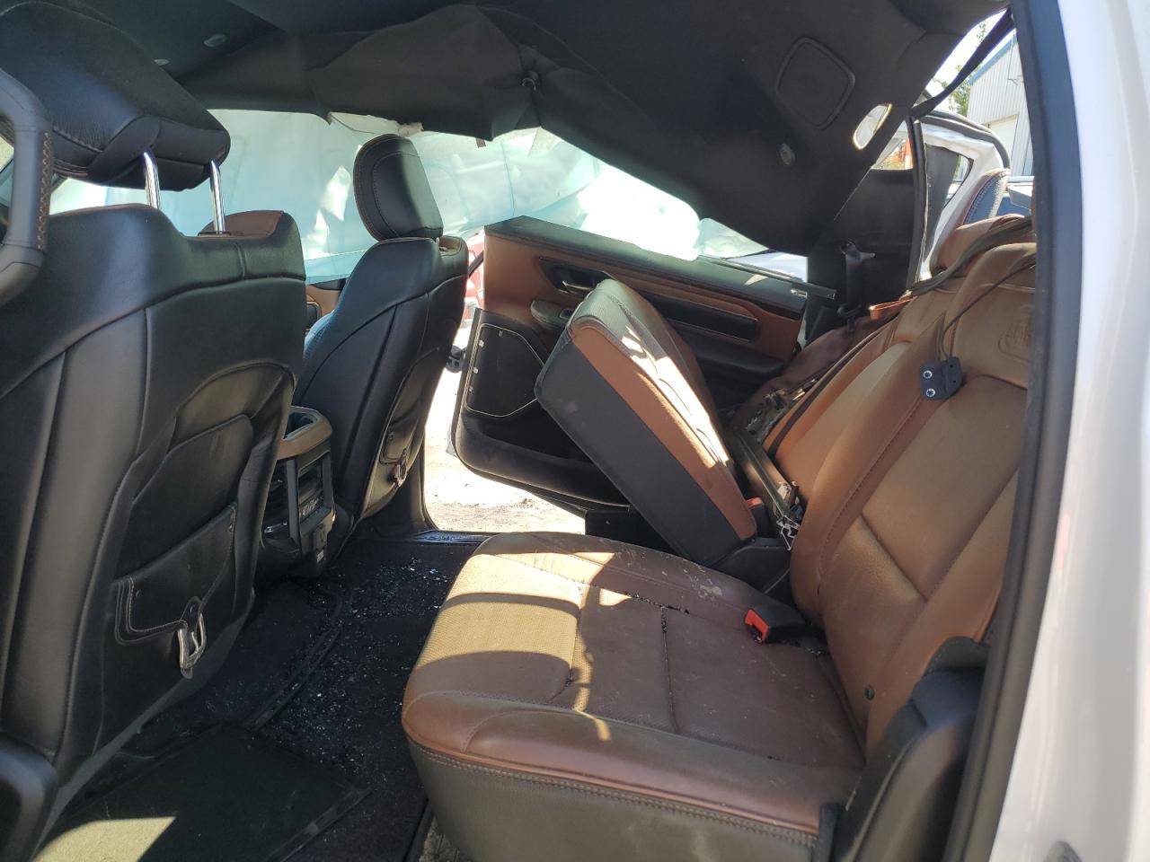 2019 RAM 1500 VIN 1C6SRFKT3KN859198 Copart auction photo, rollover damage thumbnail 10