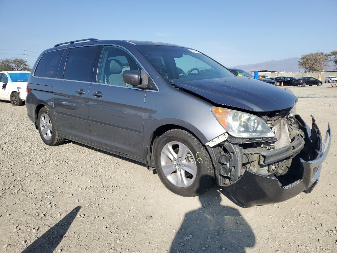 2010 Honda Odyssey VIN 5FNRL3H98AB053468 Copart auction photo, front end damage thumbnail 4