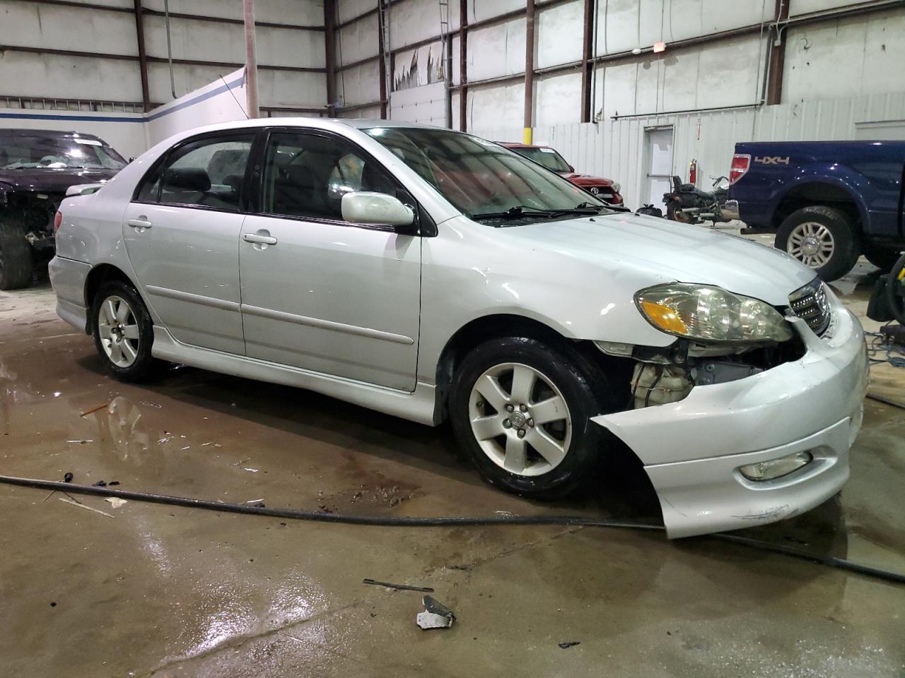 2008 Toyota Corolla VIN 2T1BR32E08C902061 Copart auction photo, front end damage thumbnail 4