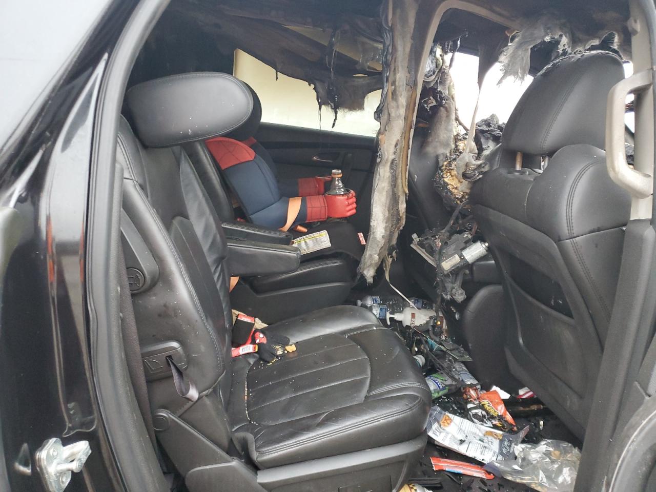 2012 GMC Acadia VIN 1GKKVTED1CJ168756 Copart auction photo, burn damage thumbnail 11