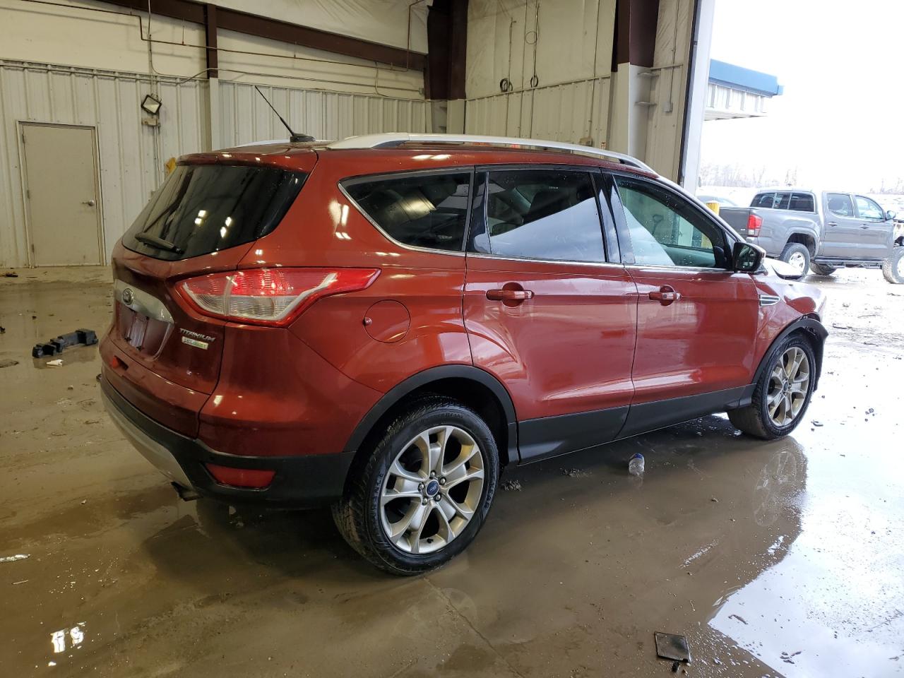 2014 Ford Escape VIN 1FMCU0J96EUD56897 Copart auction photo, front end damage thumbnail 3