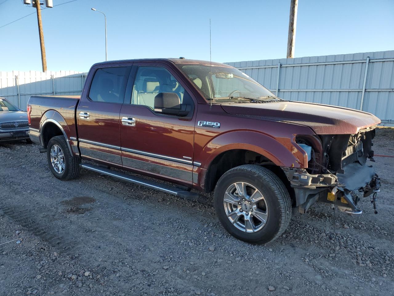 2016 Ford F-150 VIN 1FTEW1EG7GKF86002 Copart auction photo, front end damage thumbnail 4