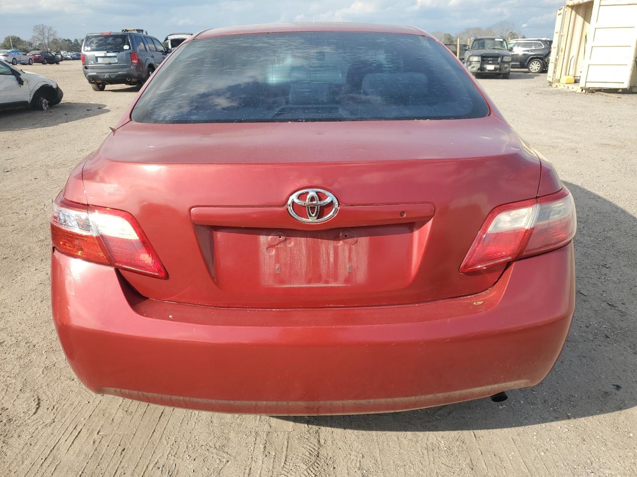 2007 Toyota Camry VIN 4T1BE46K27U024938 Copart auction photo, front end / rear end damage thumbnail 6
