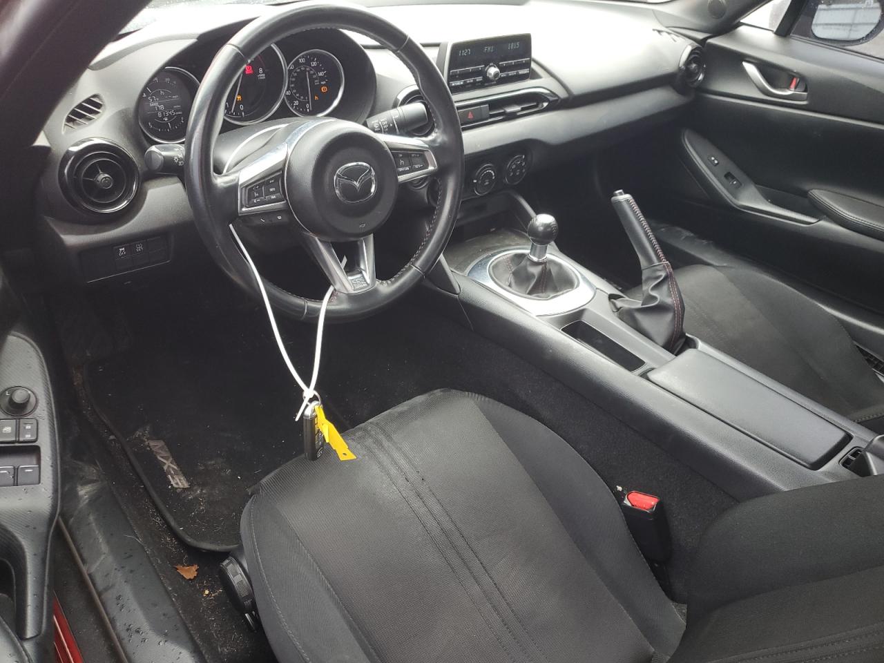 2016 Mazda MX-5 VIN JM1NDAB71G0109927 Copart auction photo, side damage thumbnail 8