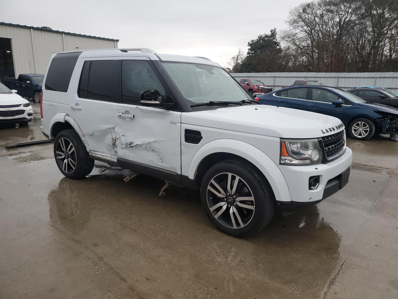 2016 Land Rover LR4 VIN SALAK2V69GA829847 Copart auction photo, side damage thumbnail 4