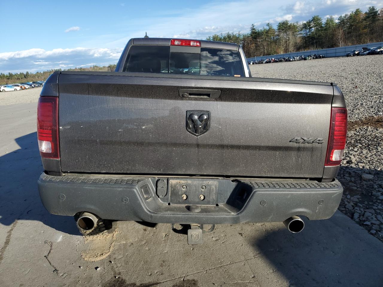 2019 RAM 1500 VIN 1C6RR7GTXKS725917 Copart auction photo, front end / undercarriage damage thumbnail 6