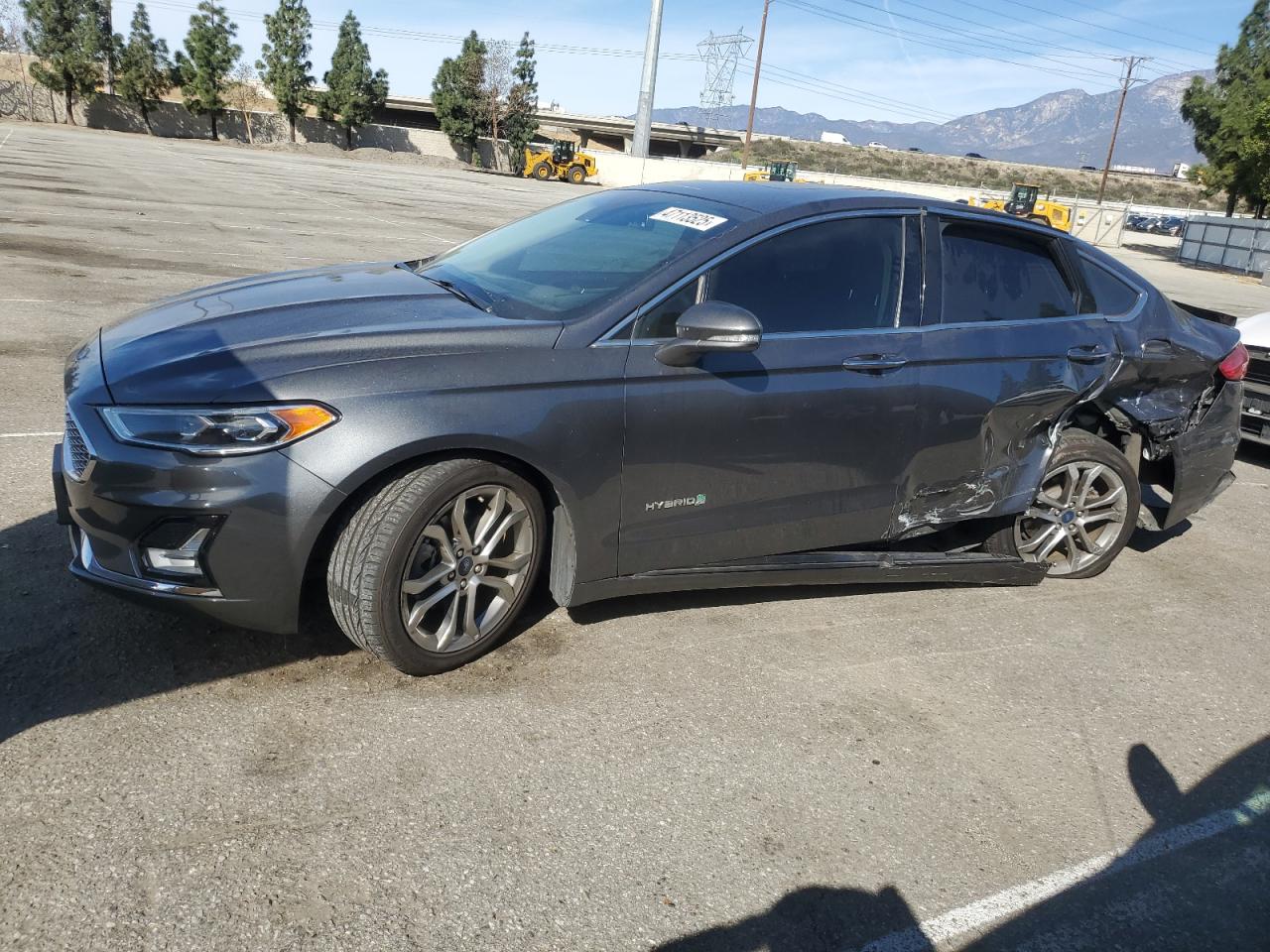 2019 Ford Fusion VIN 3FA6P0RU6KR140820