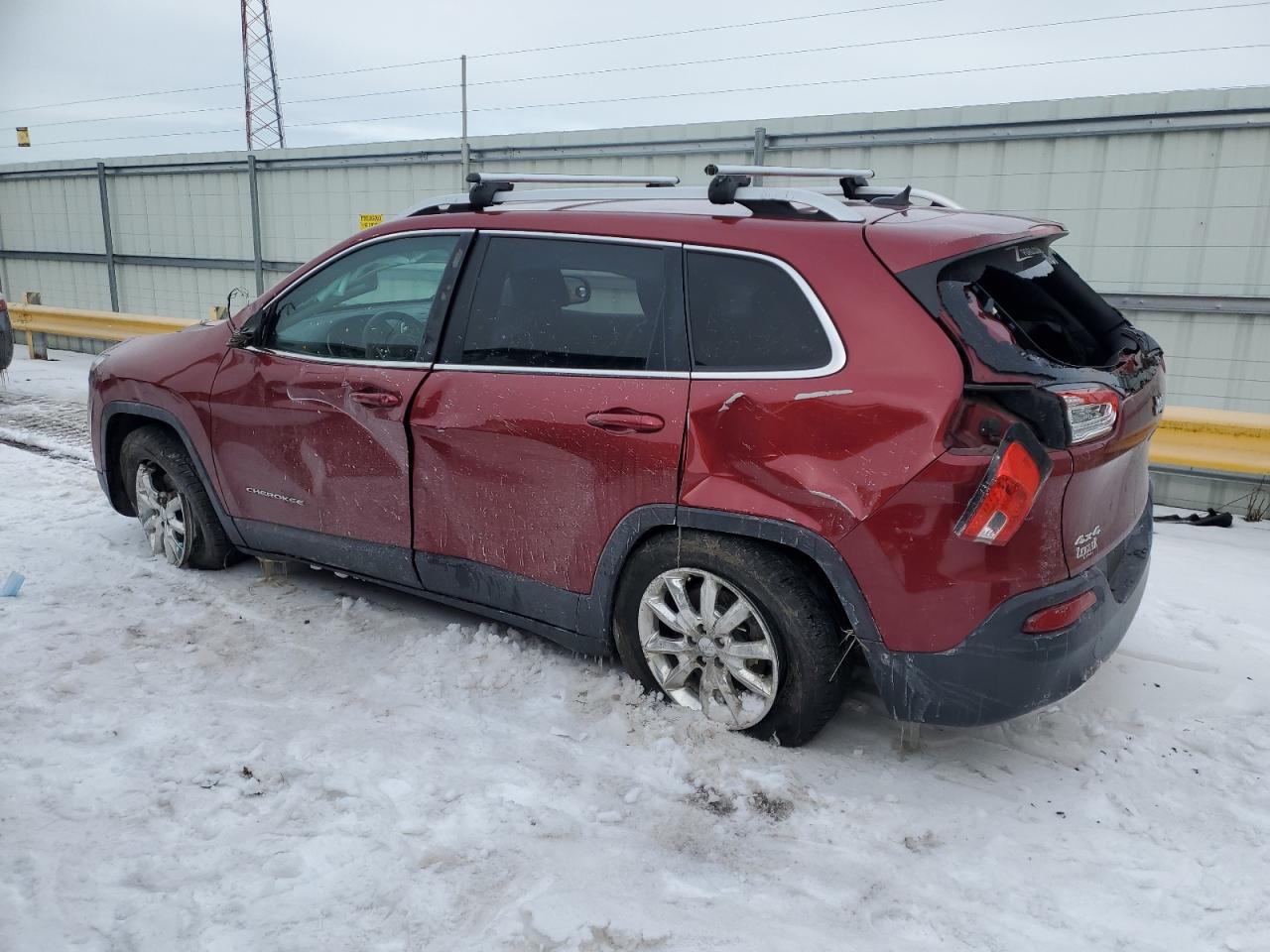 2015 Jeep Grand Cherokee VIN 1C4PJMDB3FW592952 Copart auction photo, all over damage thumbnail 2
