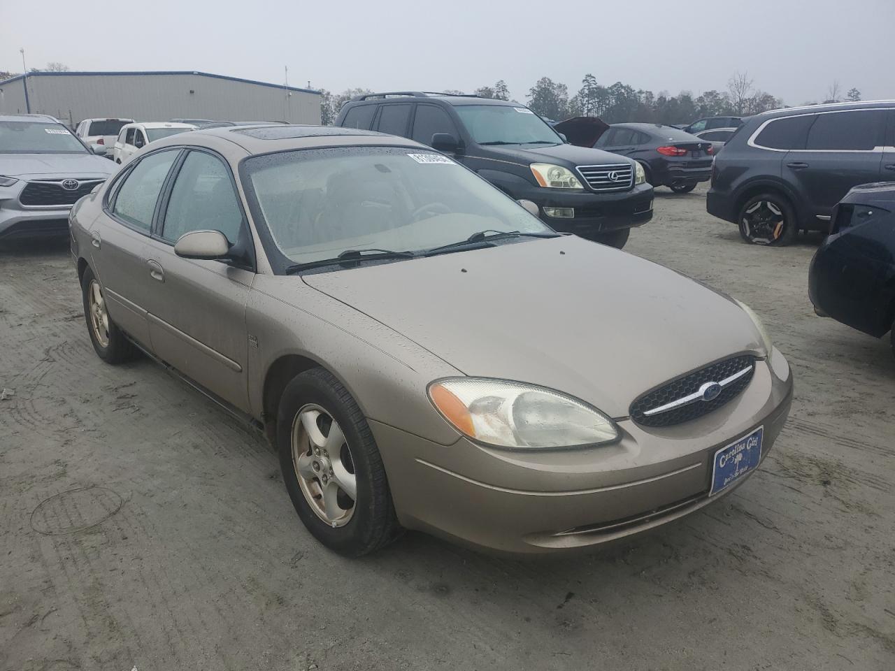 2003 Ford Taurus VIN 1FAFP55S43A262458 Copart auction photo, side damage thumbnail 4