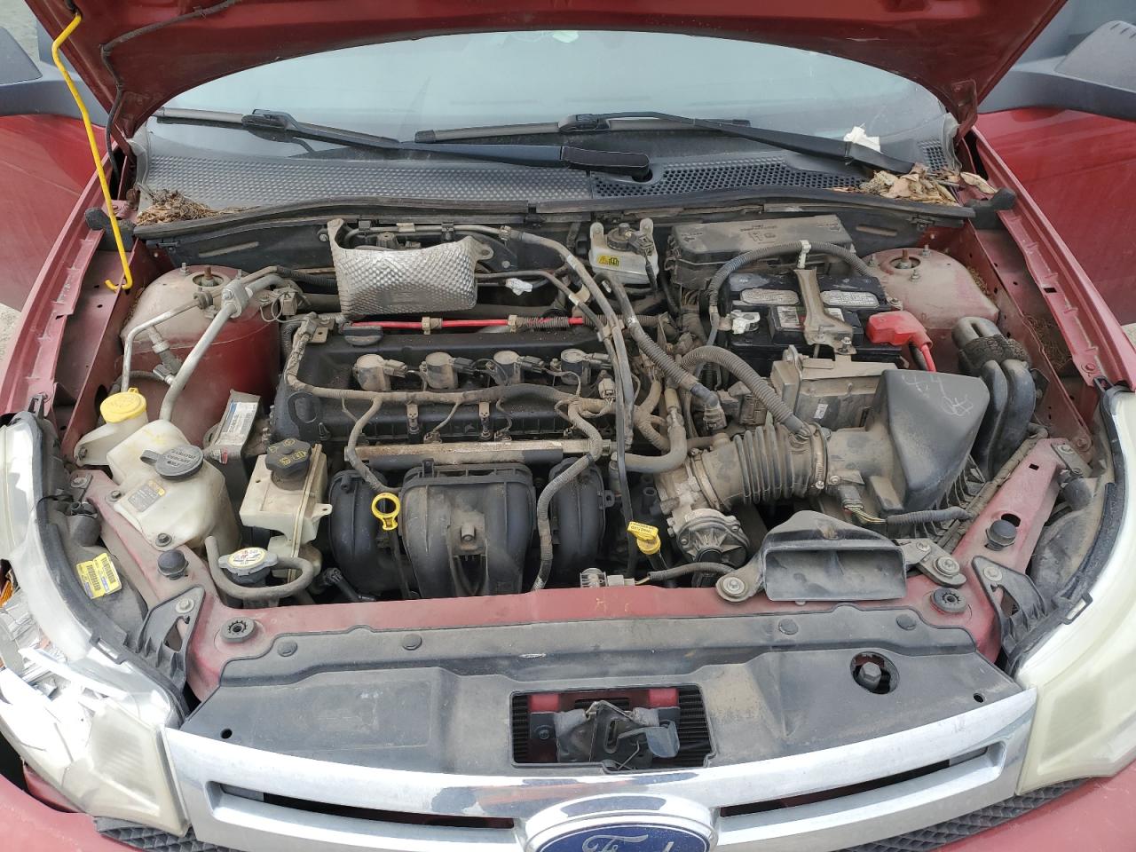2009 Ford Focus VIN 1FAHP35N99W264483 Copart auction photo, rear end / front end damage thumbnail 12