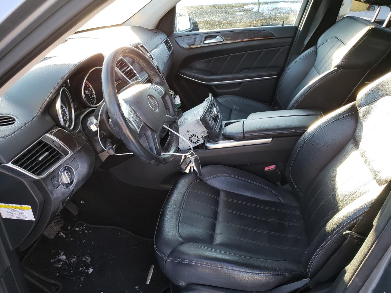 2014 Mercedes-Benz GL-klasse VIN 4JGDF7CE0EA307147 Copart auction photo, vandalism damage thumbnail 7