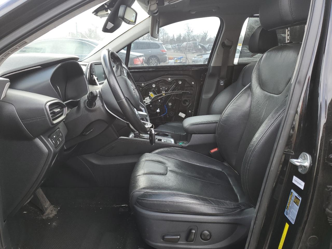 2020 Hyundai Santa Fe VIN 5NMS33AA8LH206311 Copart auction photo, all over damage thumbnail 7