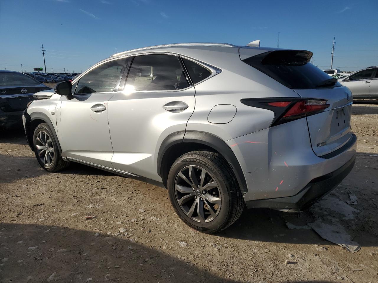 2017 Lexus NX VIN JTJYARBZ0H2080090 Copart auction photo, front end damage thumbnail 2