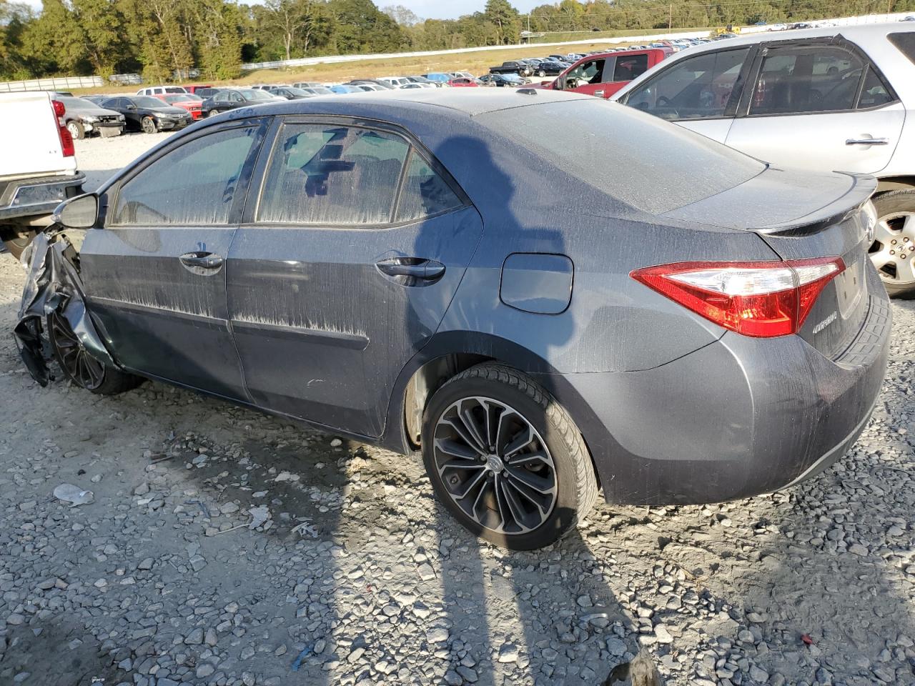 2015 Toyota Corolla VIN 2T1BURHE4FC423020 Copart auction photo, front end / mechanical damage thumbnail 2