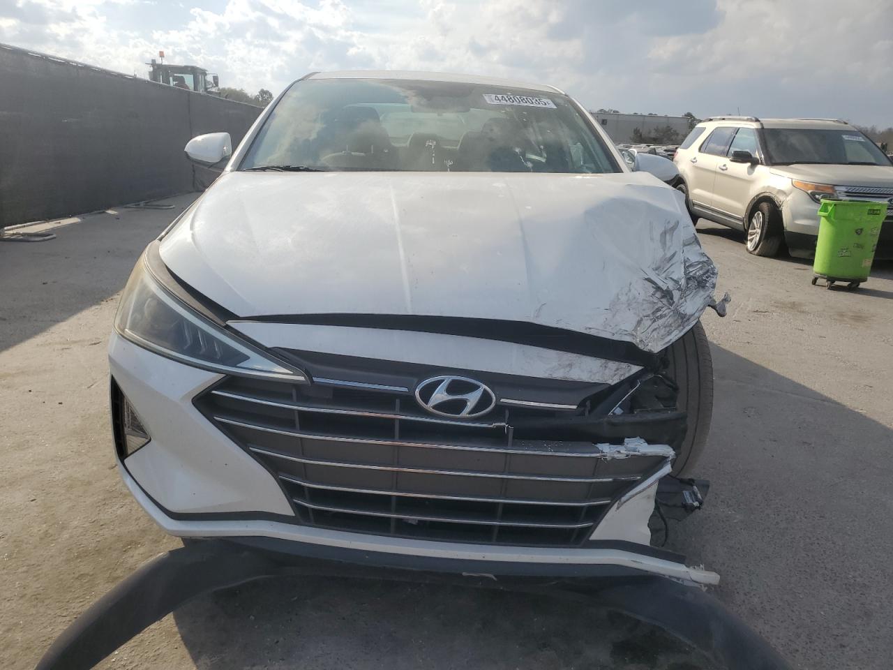 2020 Hyundai Elantra VIN 5NPD74LF9LH589187 Copart auction photo, front end / side damage thumbnail 5