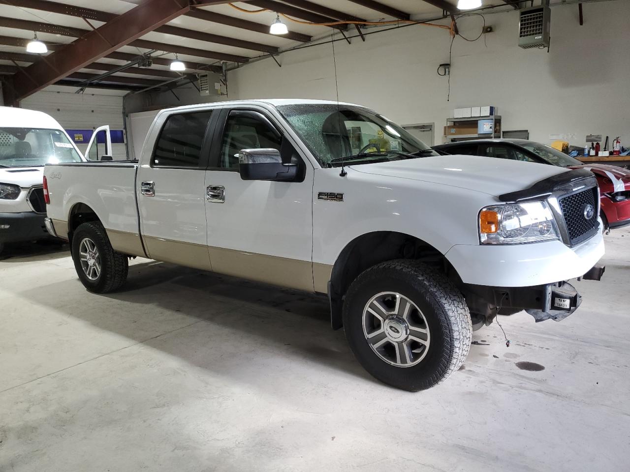 2007 Ford F-150 VIN 1FTPW14V37FB26580 Copart auction photo, front end damage thumbnail 4