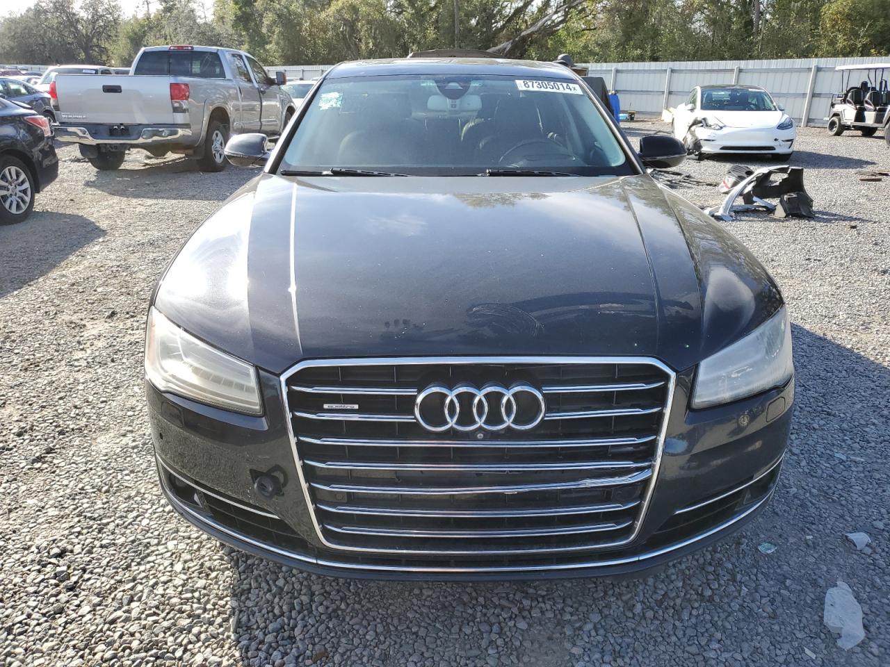 2015 Audi A8 VIN WAU32AFD3FN002339 Copart auction photo, normal wear damage thumbnail 5