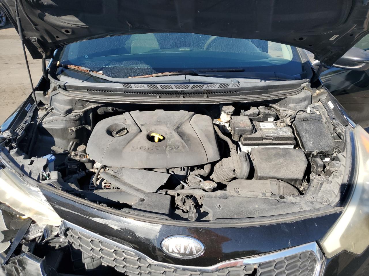 2015 KIA Forte VIN KNAFK4A67F5318964 Copart auction photo, front end / rear end damage thumbnail 11