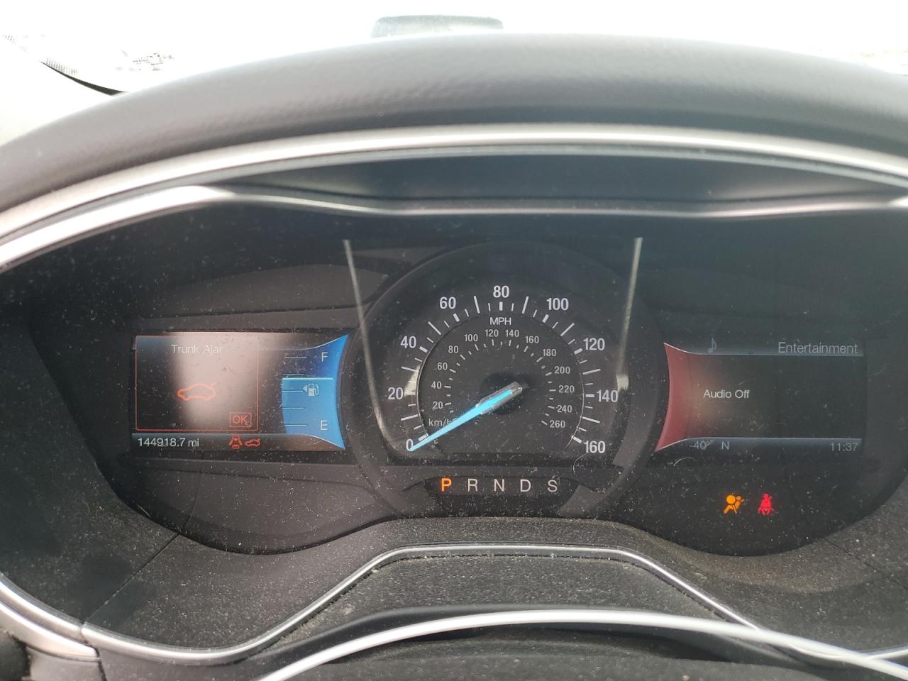2014 Ford Fusion VIN 1FA6P0HD7E5386686 Copart auction photo, front end / rear end damage thumbnail 9