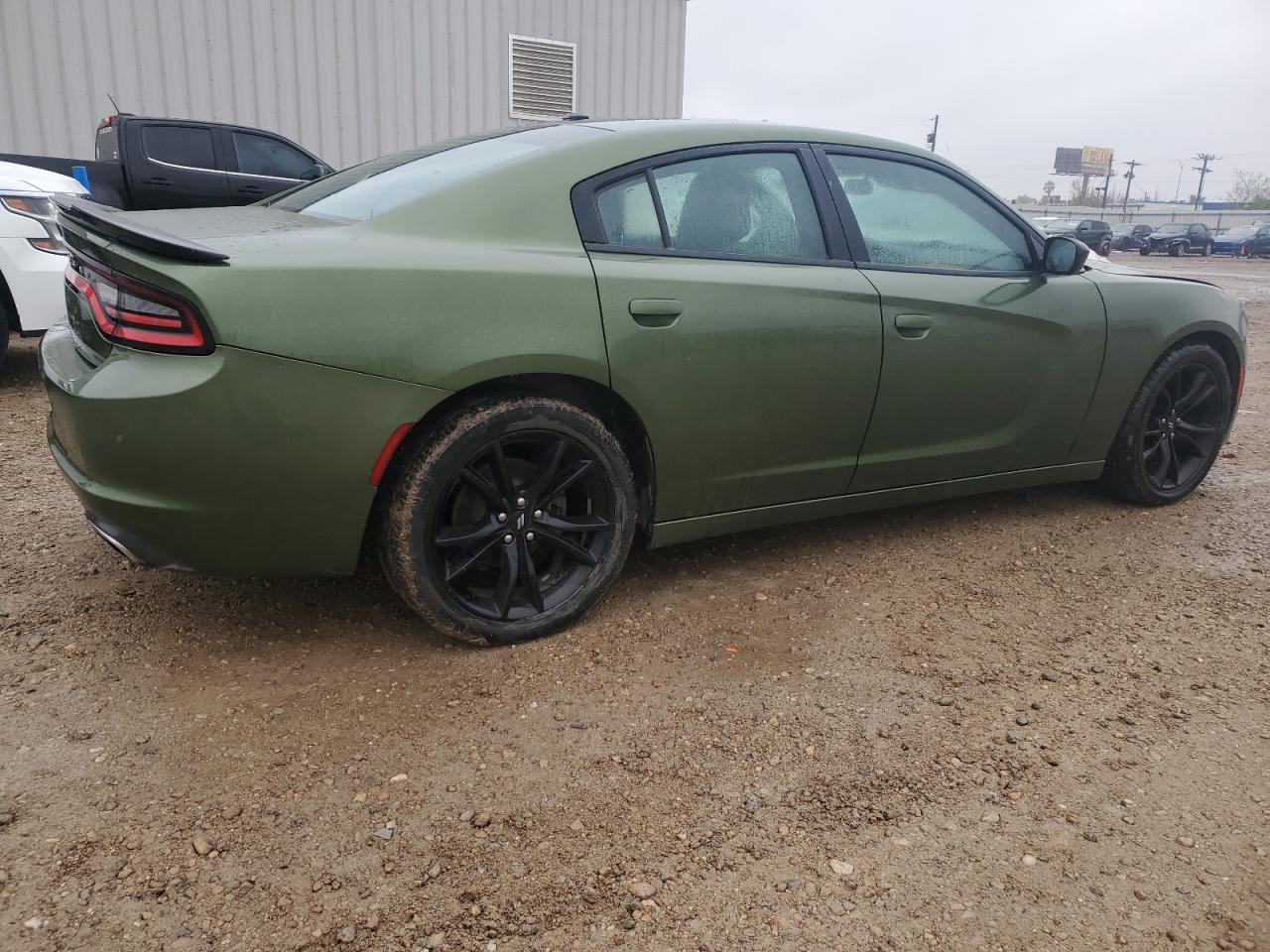 2018 Dodge Charger VIN 2C3CDXBG2JH306557 Copart auction photo, front end / all over damage thumbnail 3