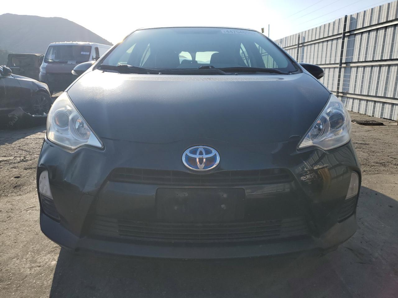 2012 Toyota Prius VIN JTDKDTB3XC1502681 Copart auction photo, rear end damage thumbnail 5