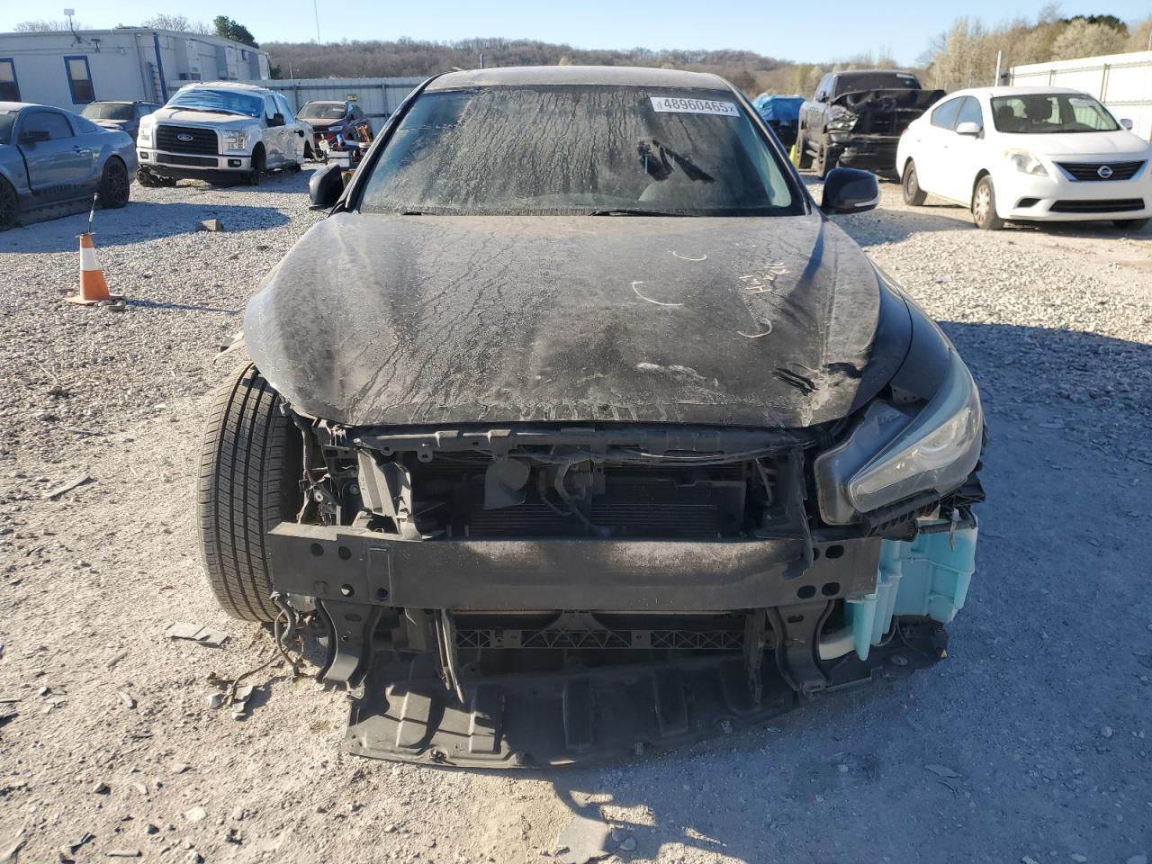 2016 Infiniti Q50 VIN JN1EV7AP0GM304561 Copart auction photo, all over damage thumbnail 5