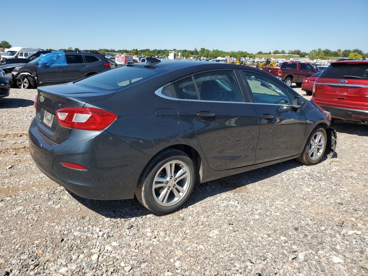2017 Chevrolet Cruze VIN 1G1BE5SM9H7244913 Copart auction photo, all over damage thumbnail 3