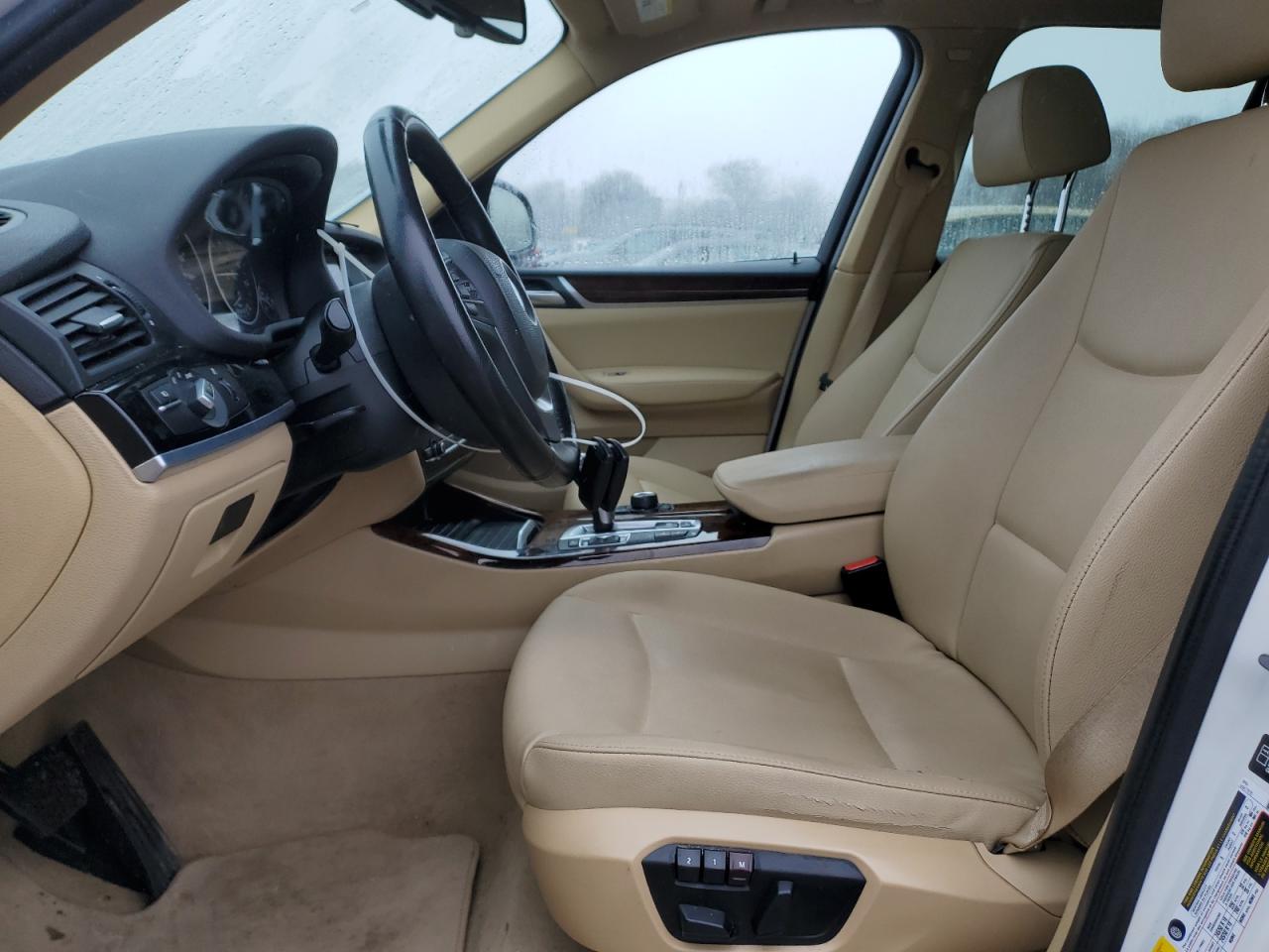 2015 BMW X3 VIN 5UXWX9C52F0D44019 Copart auction photo, mechanical damage thumbnail 7