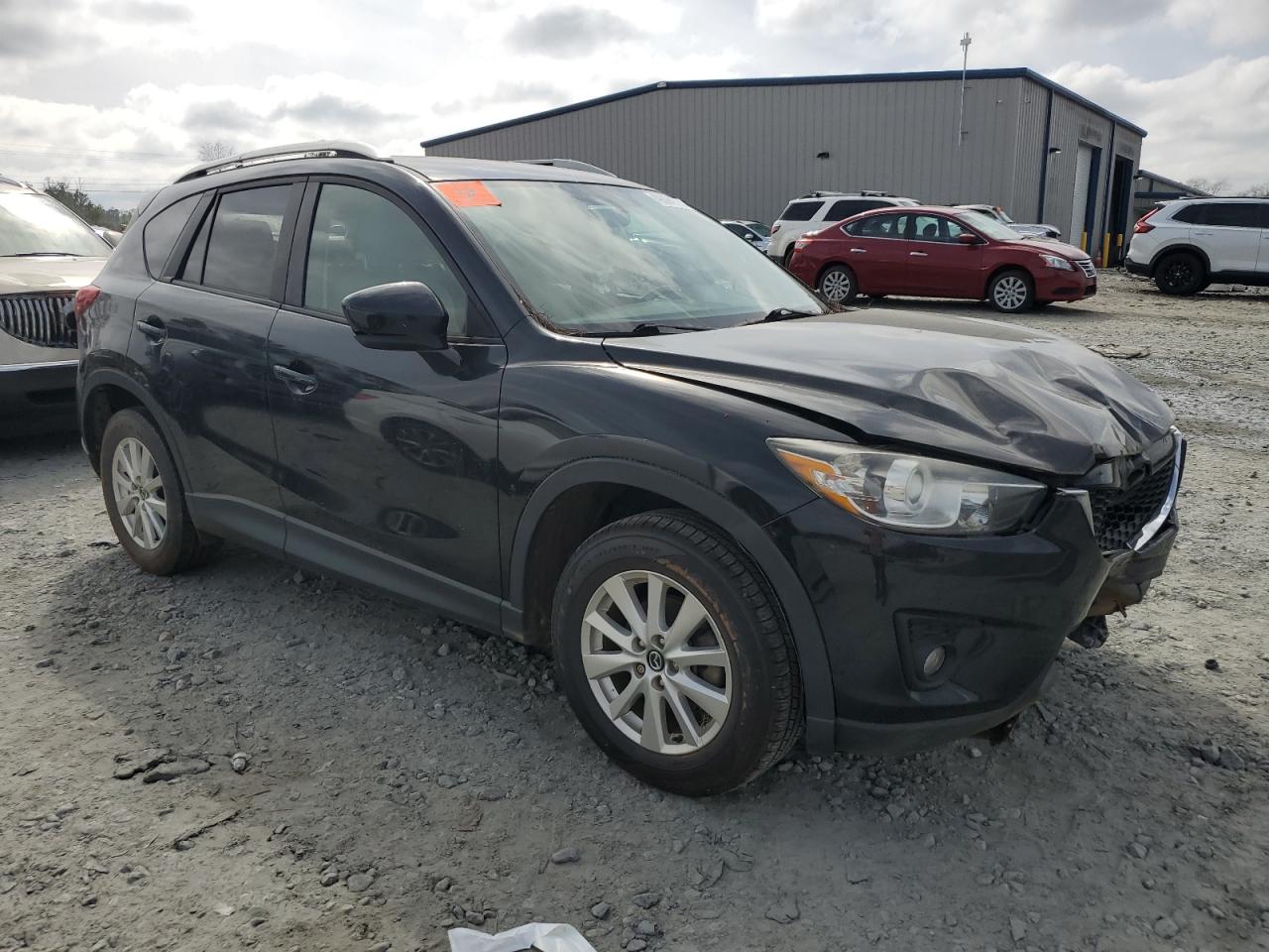 2013 Mazda CX-5 VIN JM3KE2CE3D0123981 Copart auction photo, all over damage thumbnail 4