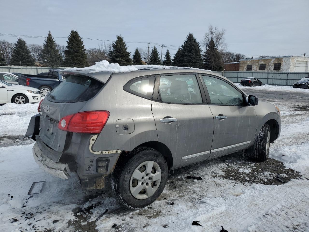 2012 Nissan Rogue VIN JN8AS5MV7CW401956 Copart auction photo, rear end damage thumbnail 3