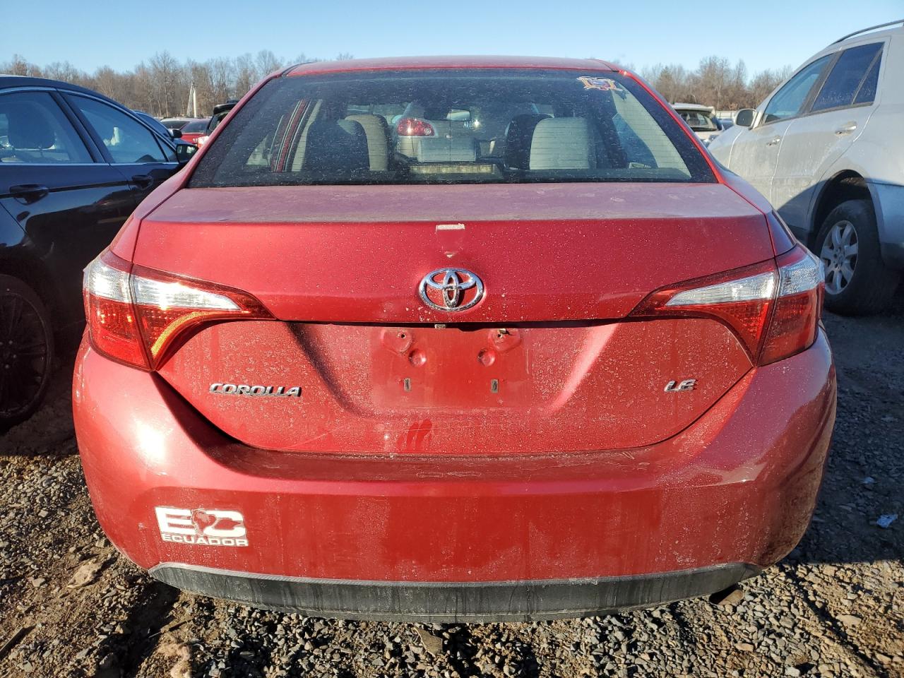 2015 Toyota Corolla VIN 2T1BURHE3FC399454 Copart auction photo, front end damage thumbnail 6