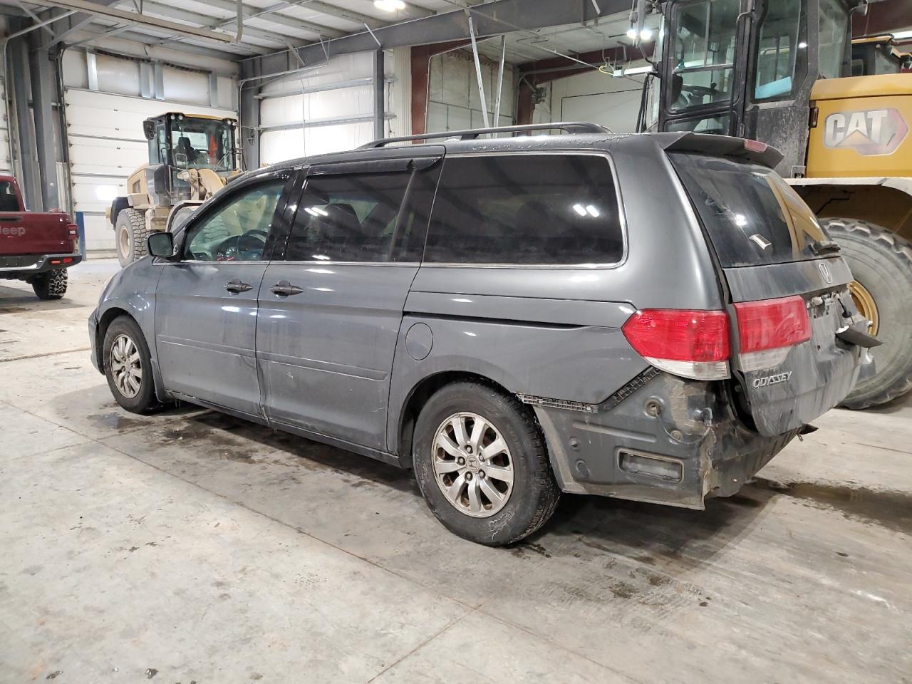 2010 Honda Odyssey VIN 5FNRL3H7XAB079424 Copart auction photo, rear end / side damage thumbnail 2