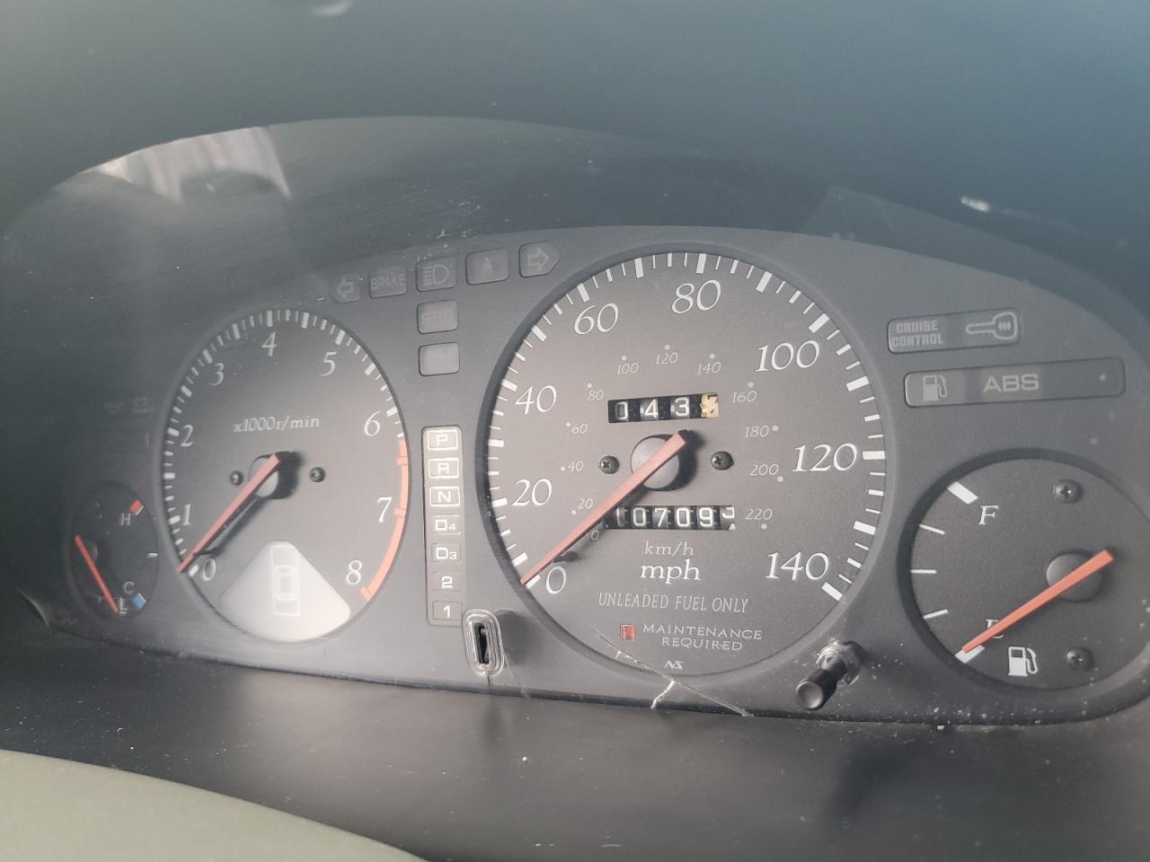 1999 Acura CL VIN 19UYA2252XL009300 Copart auction photo, side damage thumbnail 9
