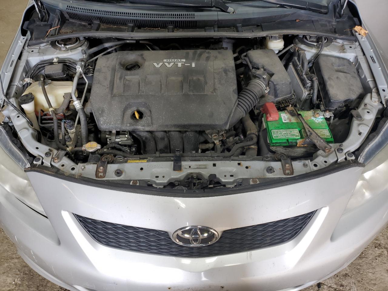 2010 Toyota Corolla VIN 2T1BU4EE6AC335215 Copart auction photo, rear end / front end damage thumbnail 13