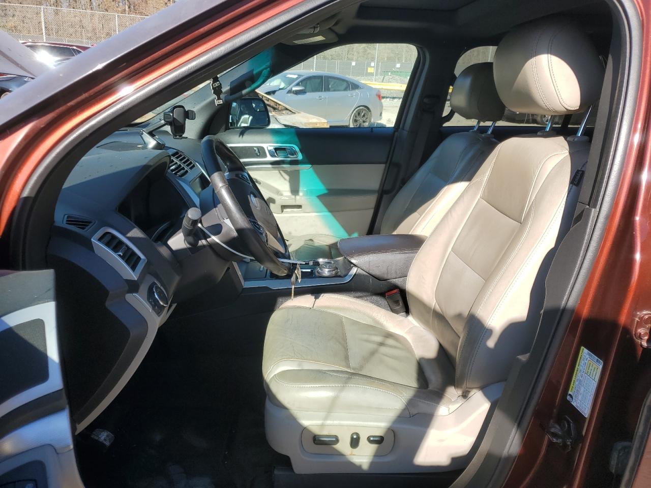 2015 Ford Explorer VIN 1FM5K8D84FGC53459 Copart auction photo, front end damage thumbnail 7