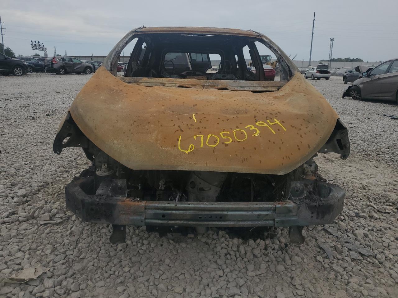 2018 Ford EcoSport VIN MAJ3P1VE7JC195006 Copart auction photo, burn damage thumbnail 5