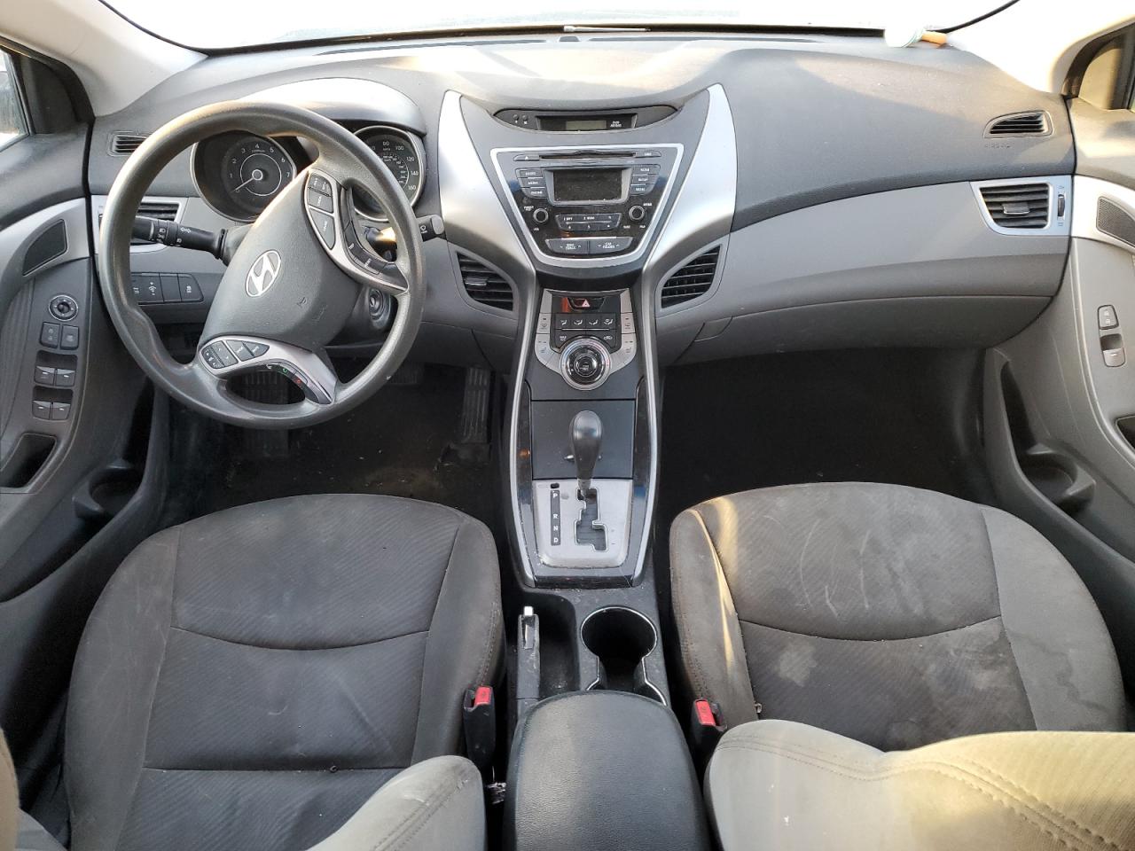 2013 Hyundai Elantra VIN 5NPDH4AE6DH396956 Copart auction photo, all over damage thumbnail 8