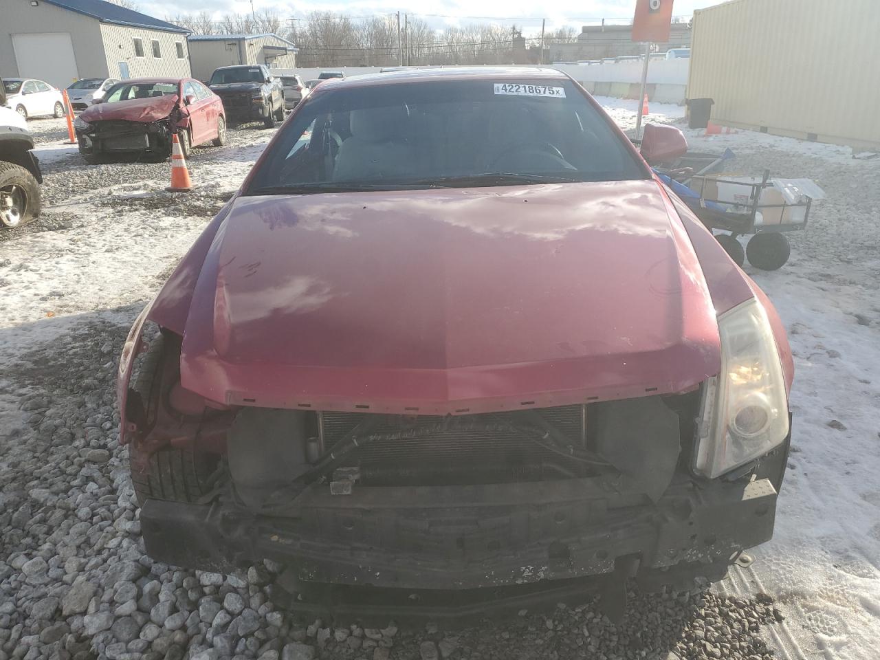 2013 Cadillac CTS VIN 1G6DL1E36D0111131 Copart auction photo, all over damage thumbnail 5