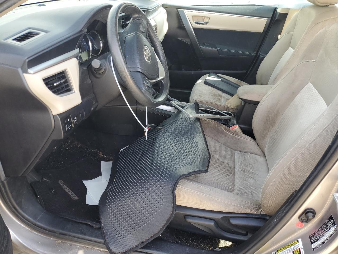 2016 Toyota Corolla VIN 5YFBURHE8GP456152 Copart auction photo, side damage thumbnail 7