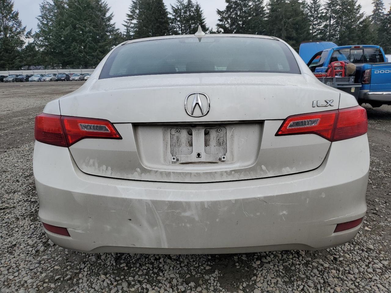 2014 Acura ILX VIN 19VDE1F32EE015181 Copart auction photo, front end / side damage thumbnail 6