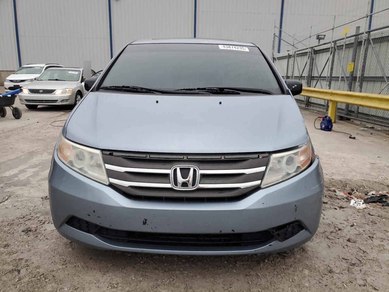 2011 Honda Odyssey VIN 5FNRL5H60BB078318 Copart auction photo, front end damage thumbnail 5