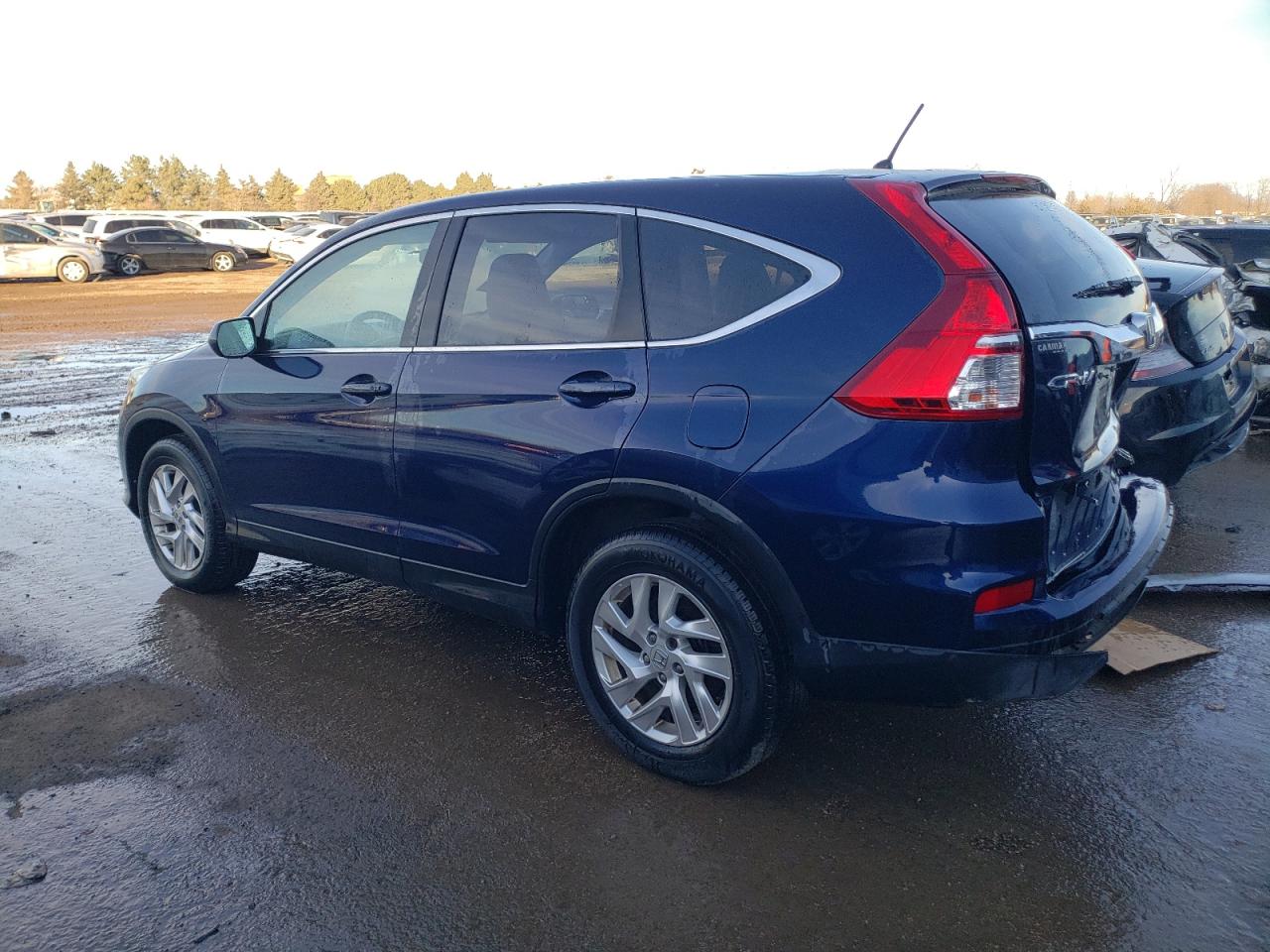 2016 Honda CR-V VIN 5J6RM4H57GL076479 Copart auction photo, rear end damage thumbnail 2