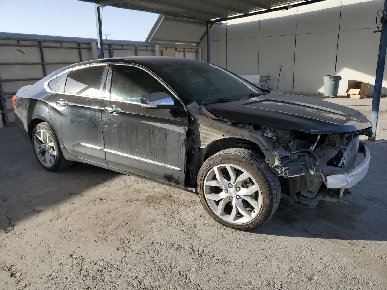 2017 Chevrolet Impala VIN 2G1145S33H9114467 Copart auction photo, front end damage thumbnail 4