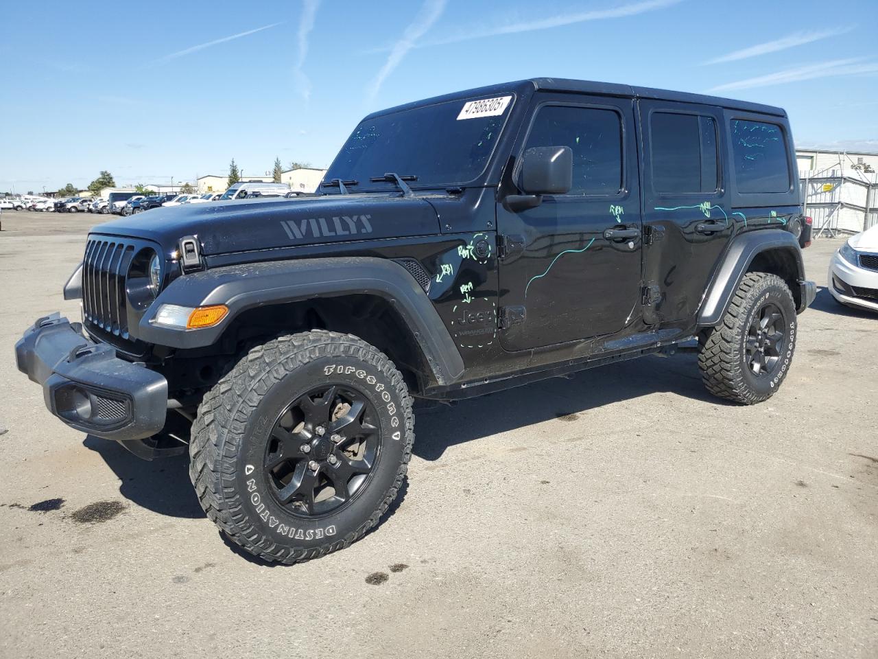 2021 Jeep Wrangler VIN 1C4HJXDNXMW665408