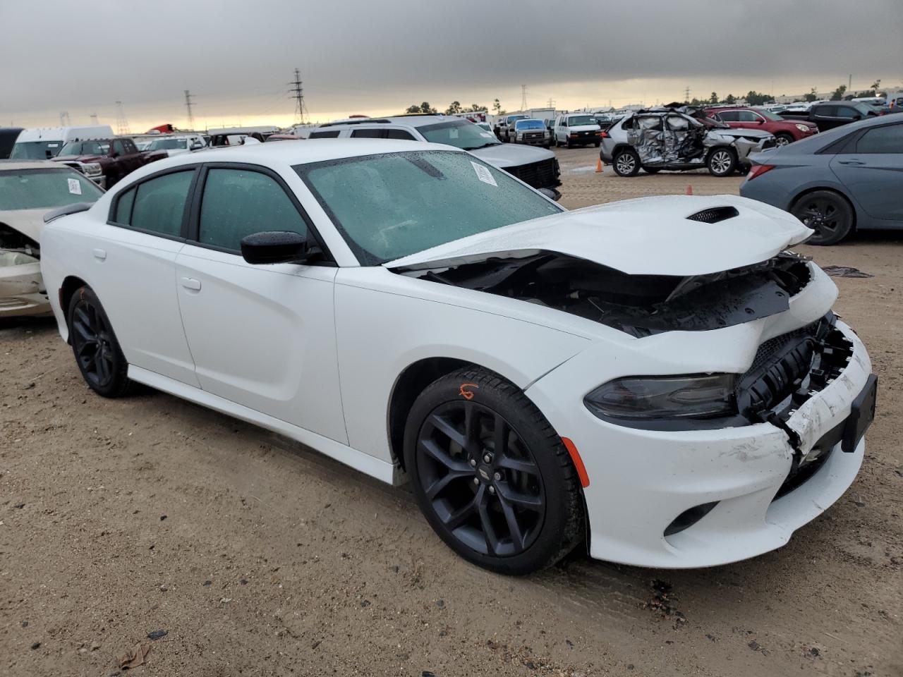 2021 Dodge Charger VIN 2C3CDXHG1MH544847 Copart auction photo, front end damage thumbnail 4
