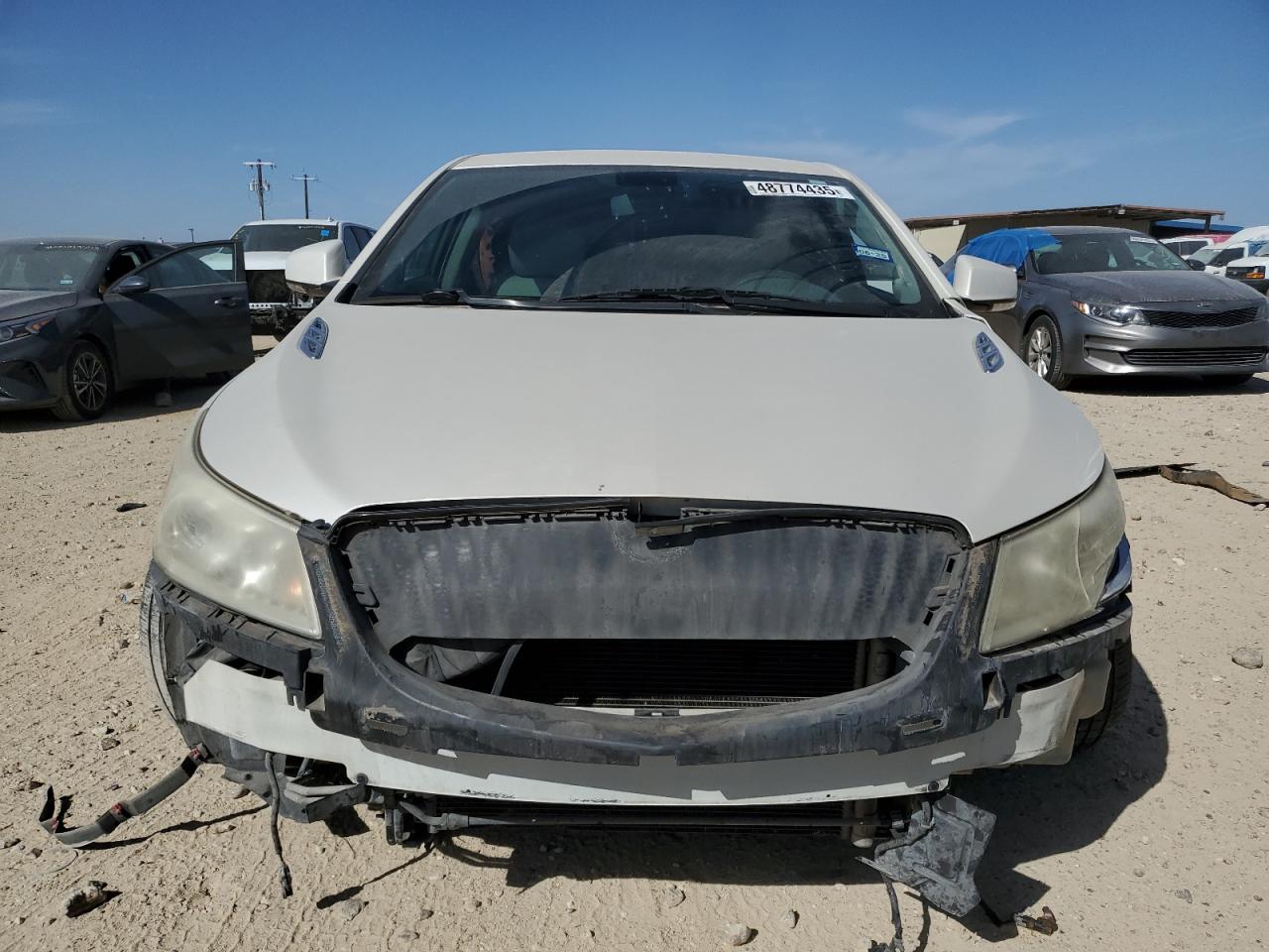 2011 Buick LaCrosse VIN 1G4GC5ED8BF368405 Copart auction photo, front end damage thumbnail 5