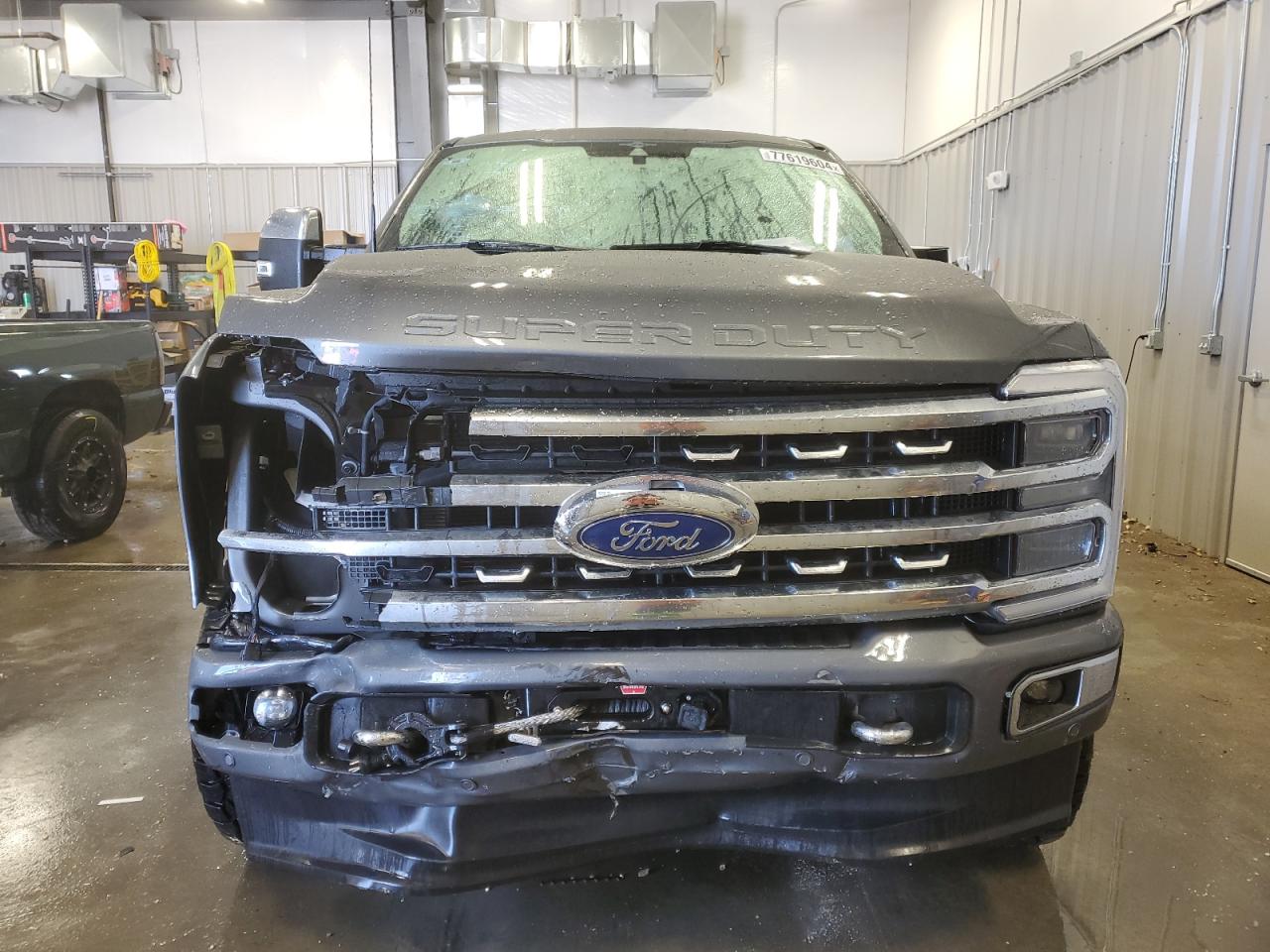 2023 Ford F350 VIN 1FT8W3BM8PED68393 Copart auction photo, front end / side damage thumbnail 5
